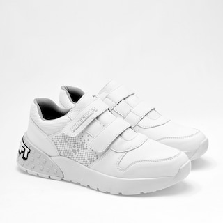 Foto 2 | Licencias Yuyin Tenis Urbano Para Joven Blanco Gris