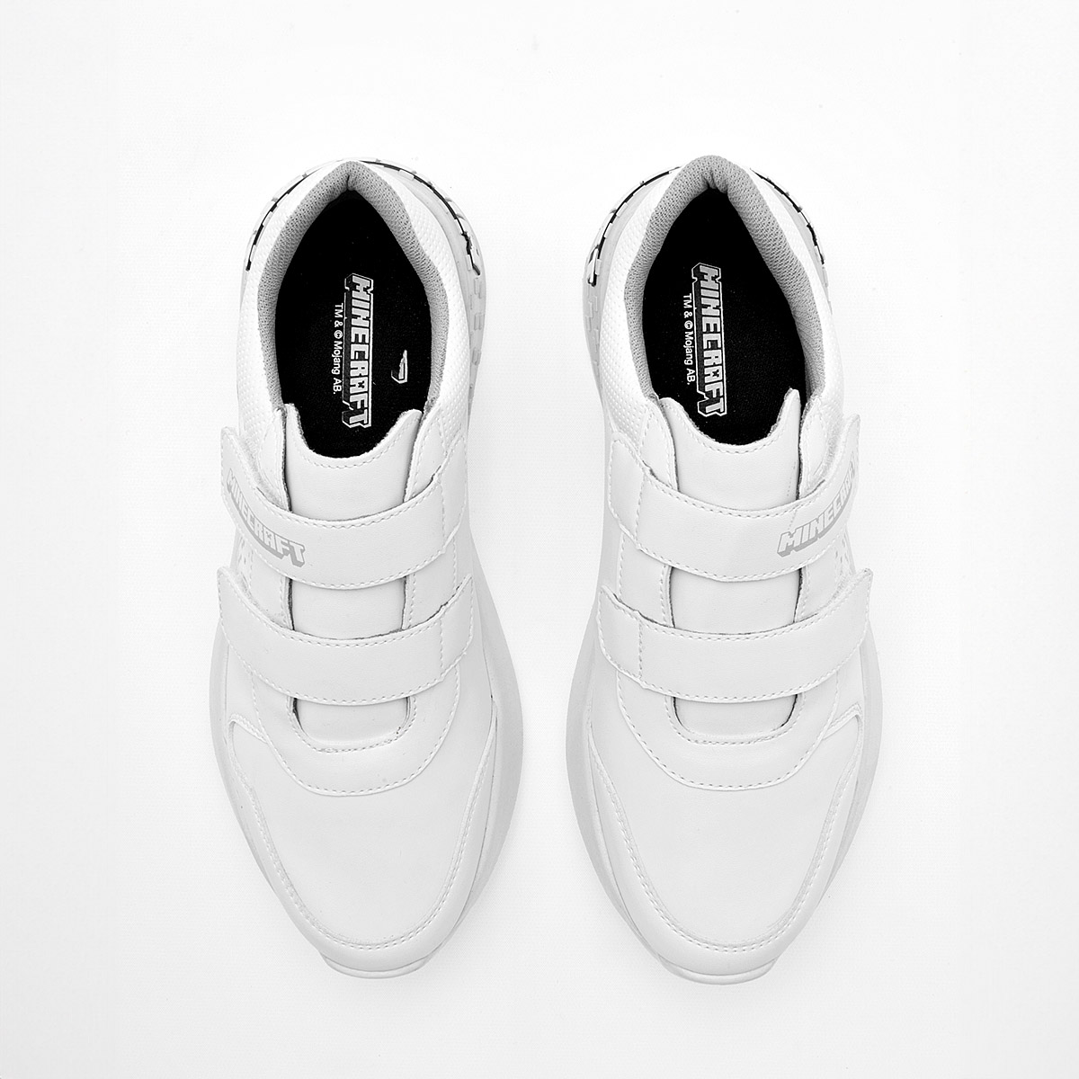Foto 3 | Licencias Yuyin Tenis Urbano Para Joven Blanco Gris