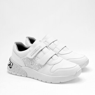 Foto 2 | Licencias Yuyin Tenis Urbano Para Joven Blanco Gris