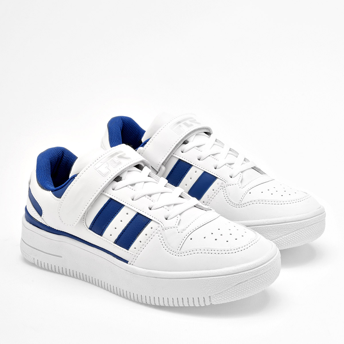 Foto 3 pulgar | Filq Air Tenis Urbano Para Joven Blanco Azul