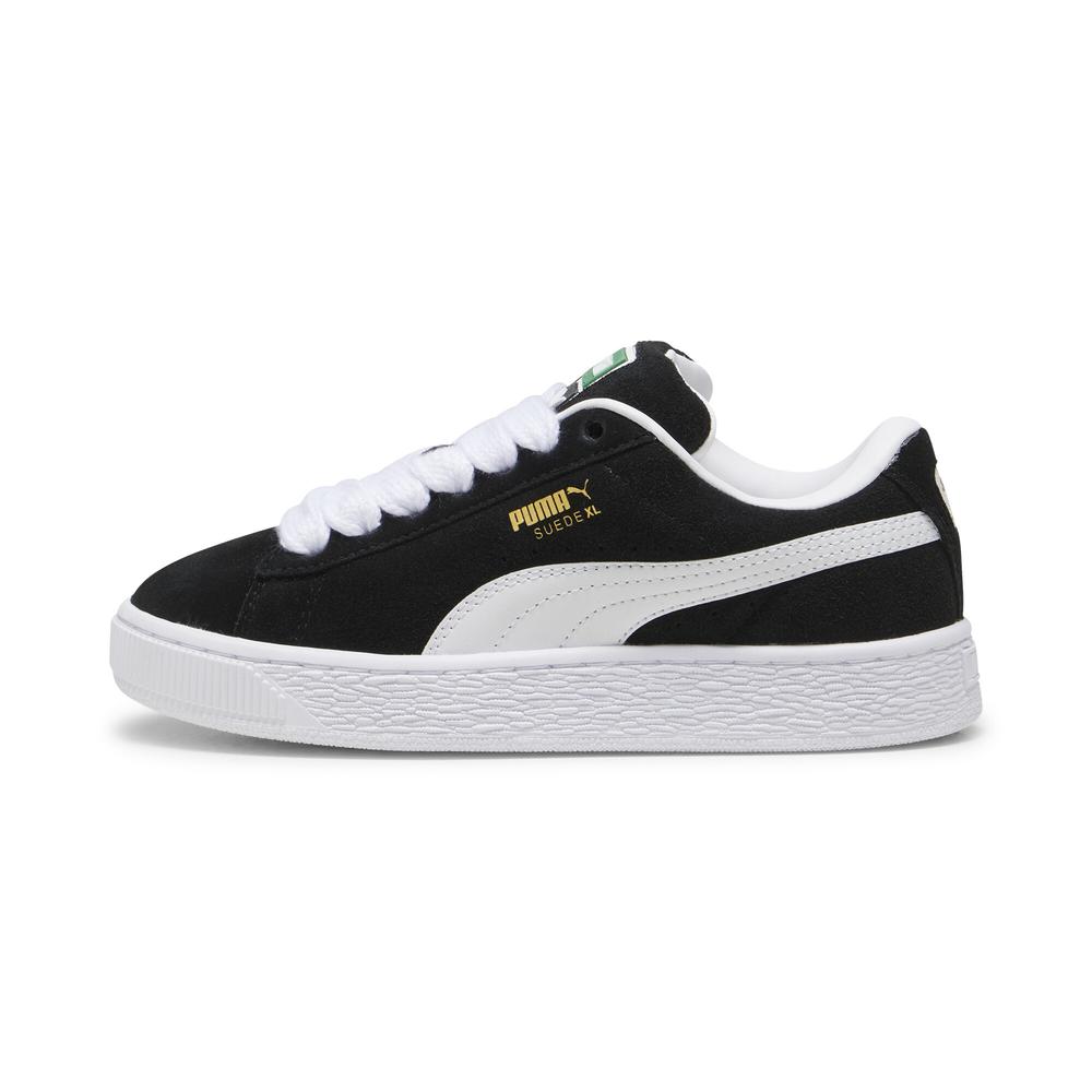 Foto 2 pulgar | Tenis Puma Suede Xl Jr Para Niño Negro