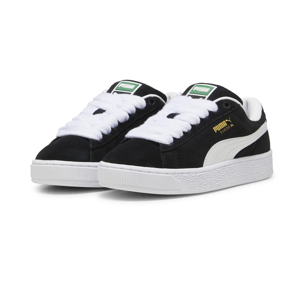 Foto 4 pulgar | Tenis Puma Suede Xl Jr Para Niño Negro