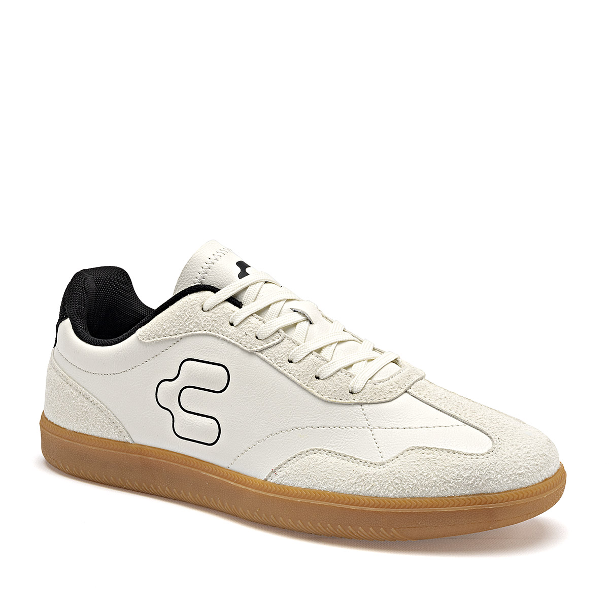 Charly Tenis Urbano Para Joven Blanco Negro, Futbol Cod.131669