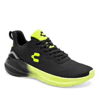 Foto 1 | Charly Tenis Deportivo Para Joven Negro Verde, Running Cod.129644