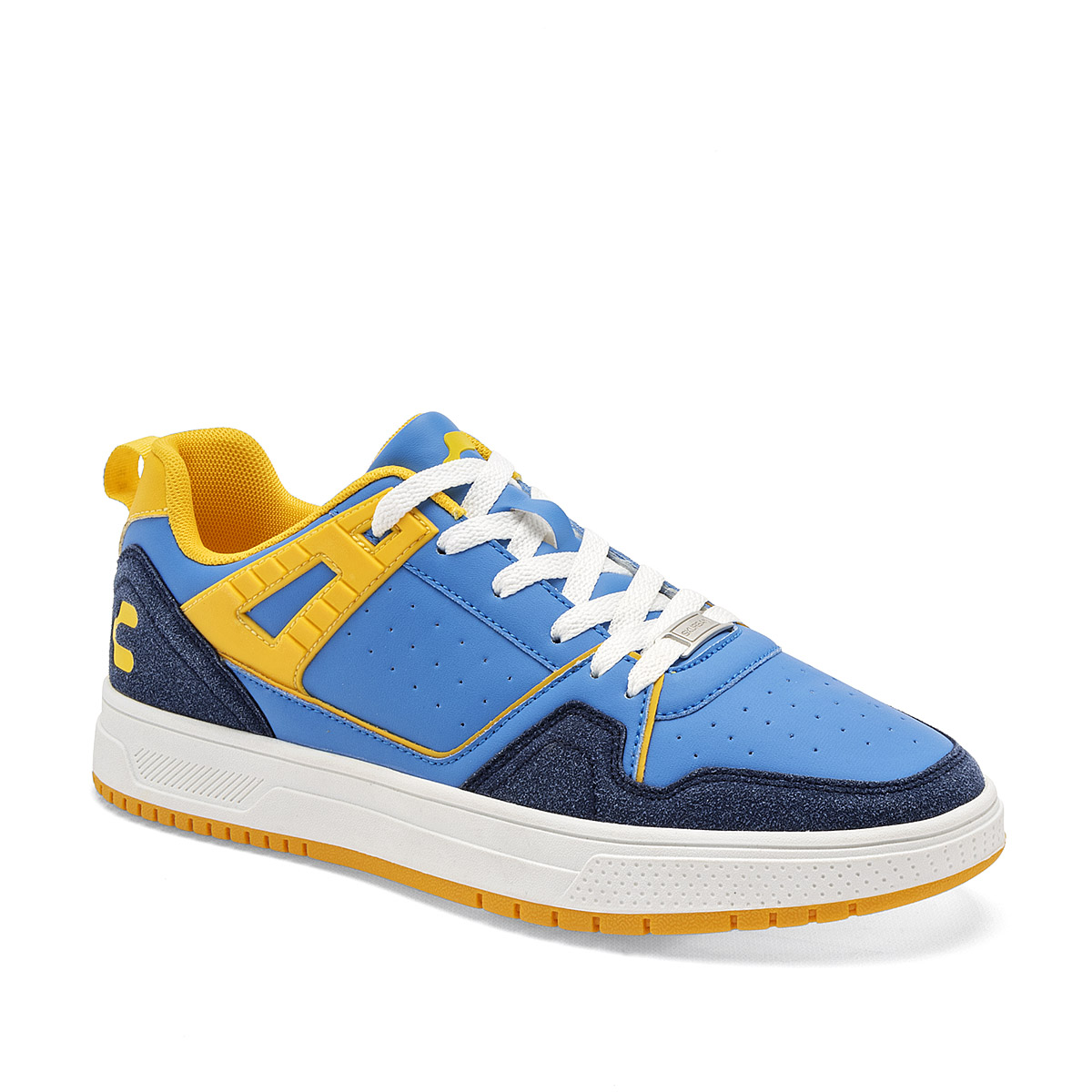 Foto 2 pulgar | Charly Tenis Urbano Para Joven Azul Marino Amarillo Cod.129577