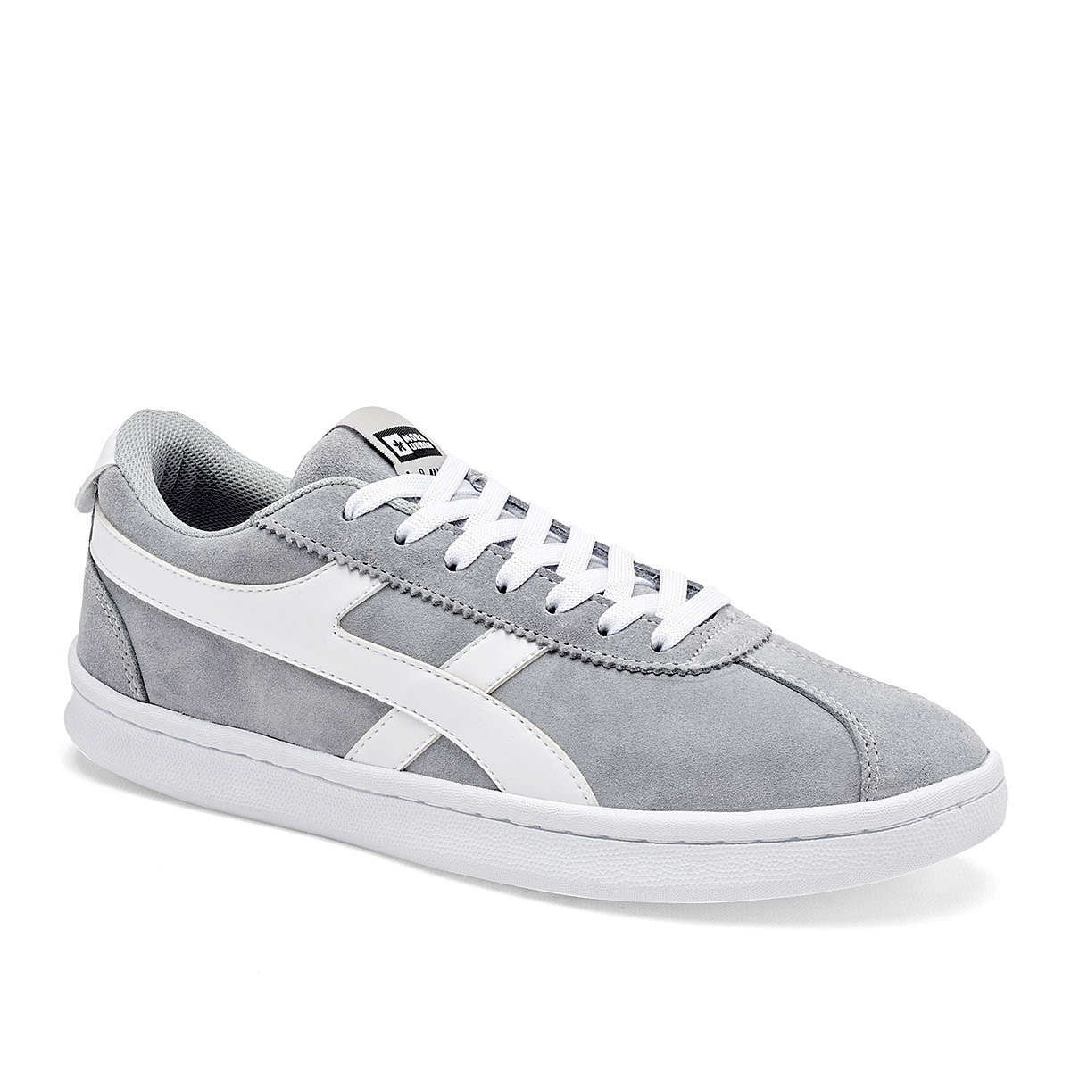 Foto 2 pulgar | Mora Urban Tenis Urbano Para Joven Gris Blanco Cod.132521