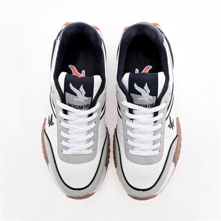 Foto 3 | American Fire Tenis Urbano Para Joven Blanco Gris Marino Cod.133798