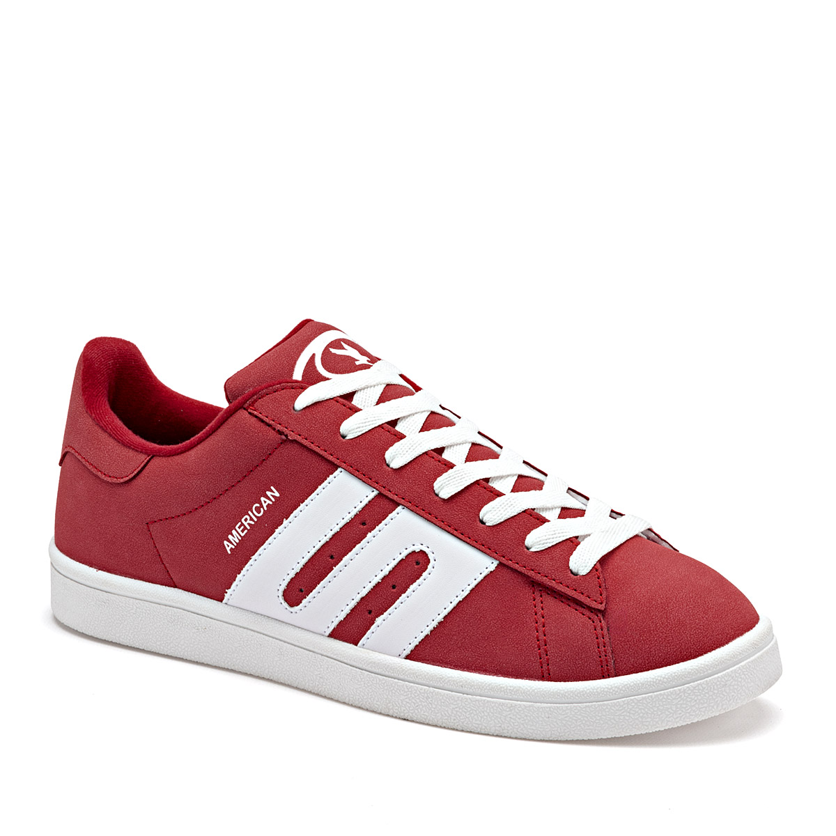 Foto 1 | American Fire Tenis Urbano Para Joven Rojo Blanco Cod.133304