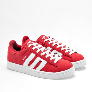 Foto 2 | American Fire Tenis Urbano Para Joven Rojo Blanco Cod.133304