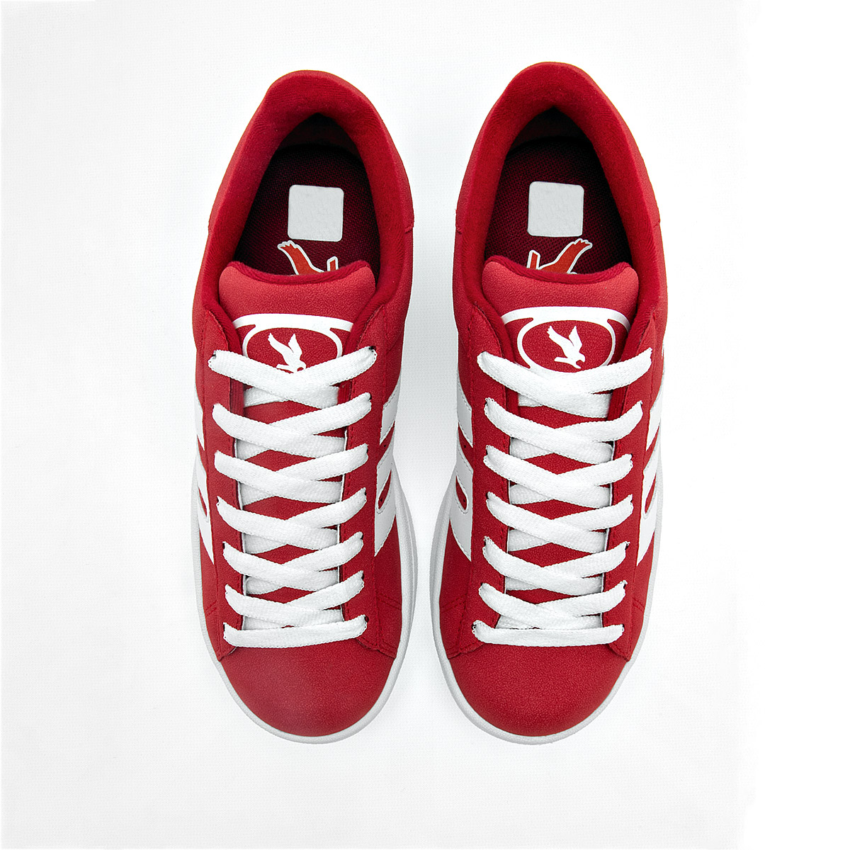Foto 3 | American Fire Tenis Urbano Para Joven Rojo Blanco Cod.133304