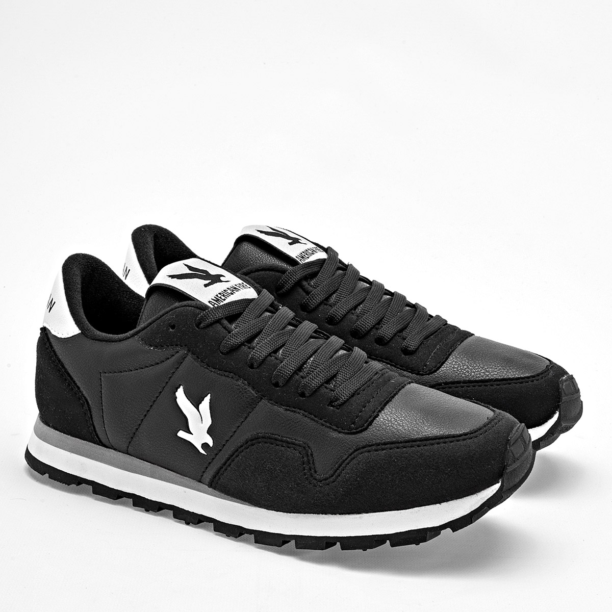 Foto 2 | American Fire Tenis Urbano Para Joven Negro Cod.131770