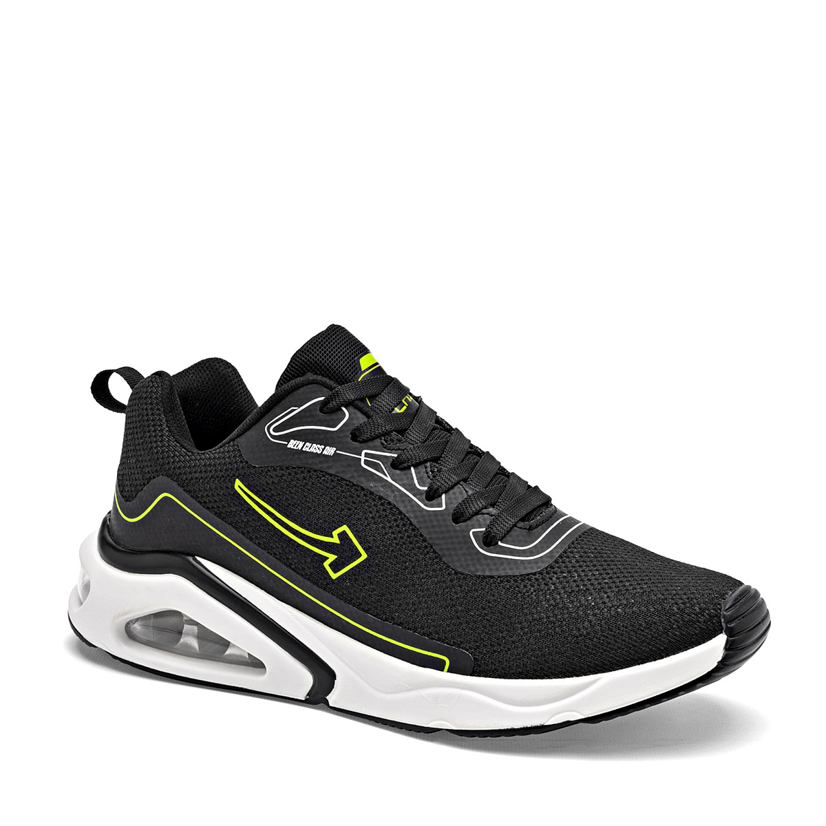 Foto 1 | Been Class Tenis Deportivo Para Joven Negro, Importado Cod.131866