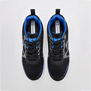 Foto 3 | Avans-b Tenis Urbano Para Joven Negro Azul Cod.133311