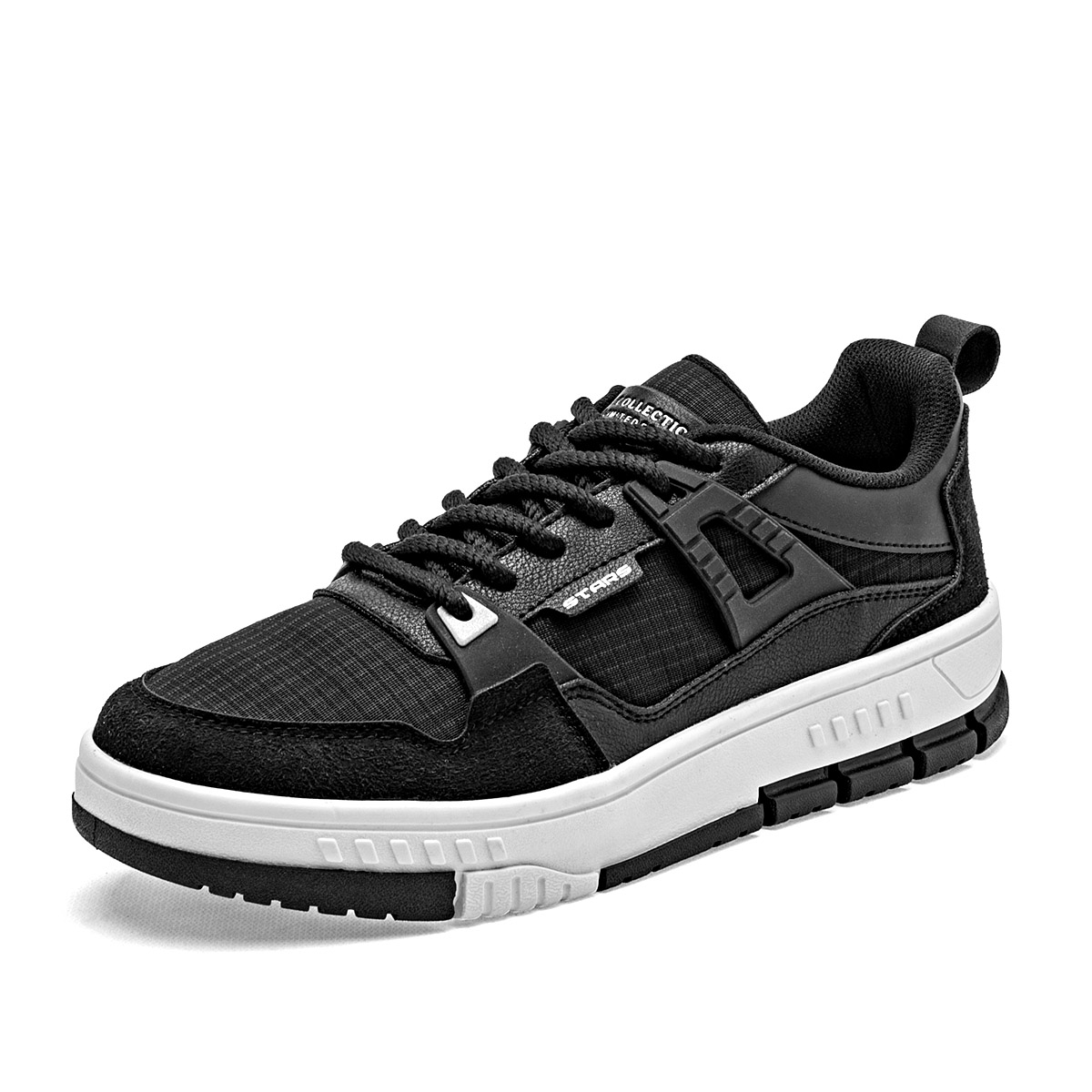 Foto 2 pulgar | Stars Of The World Tenis Urbano Para Joven Negro Cod.132827