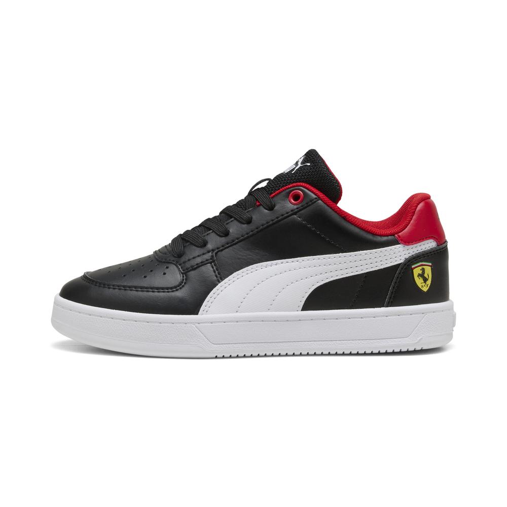 Tenis Puma Ferrari Caven 2.0 Jr Para Niño Negro