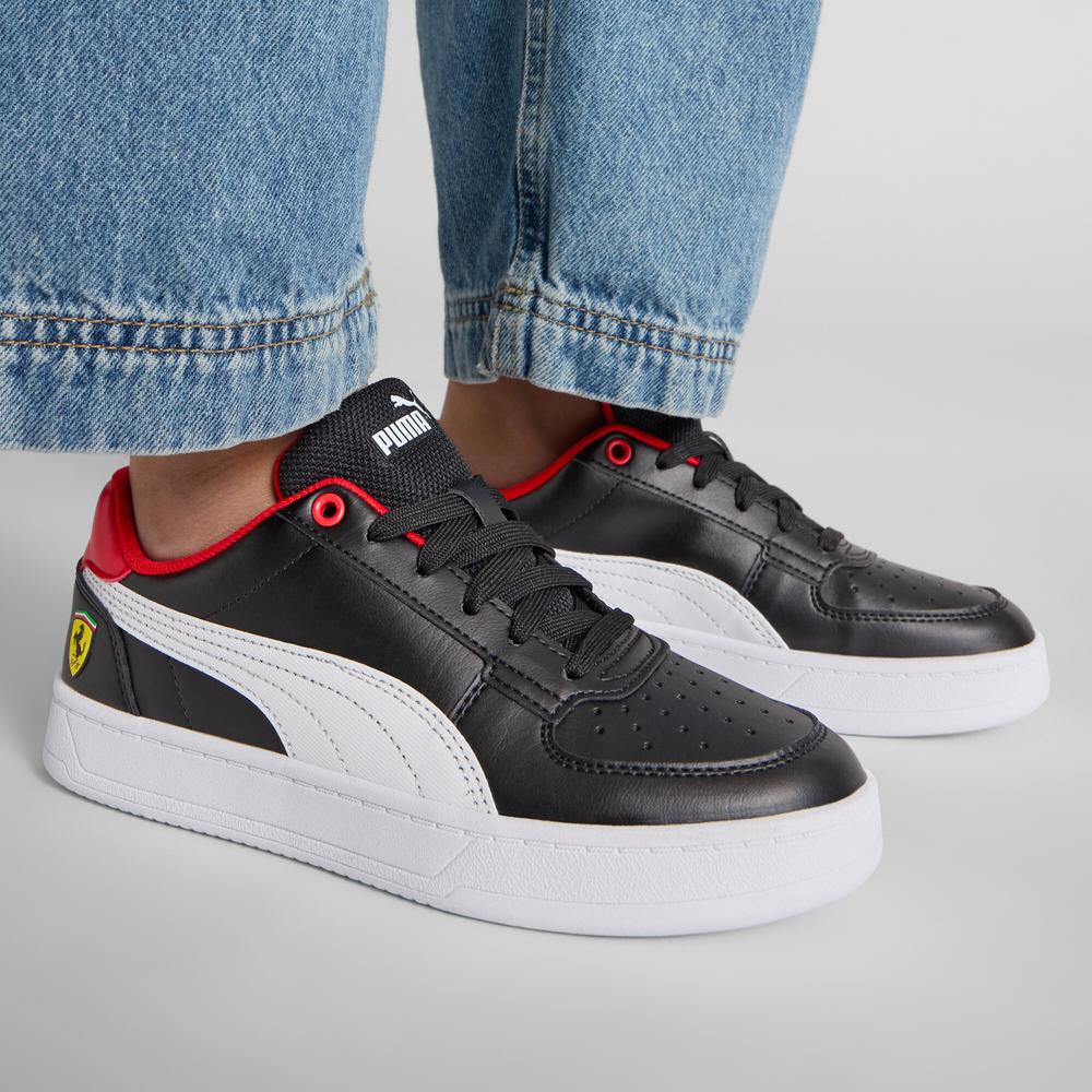 Foto 5 | Tenis Puma Ferrari Caven 2.0 Jr Para Niño Negro