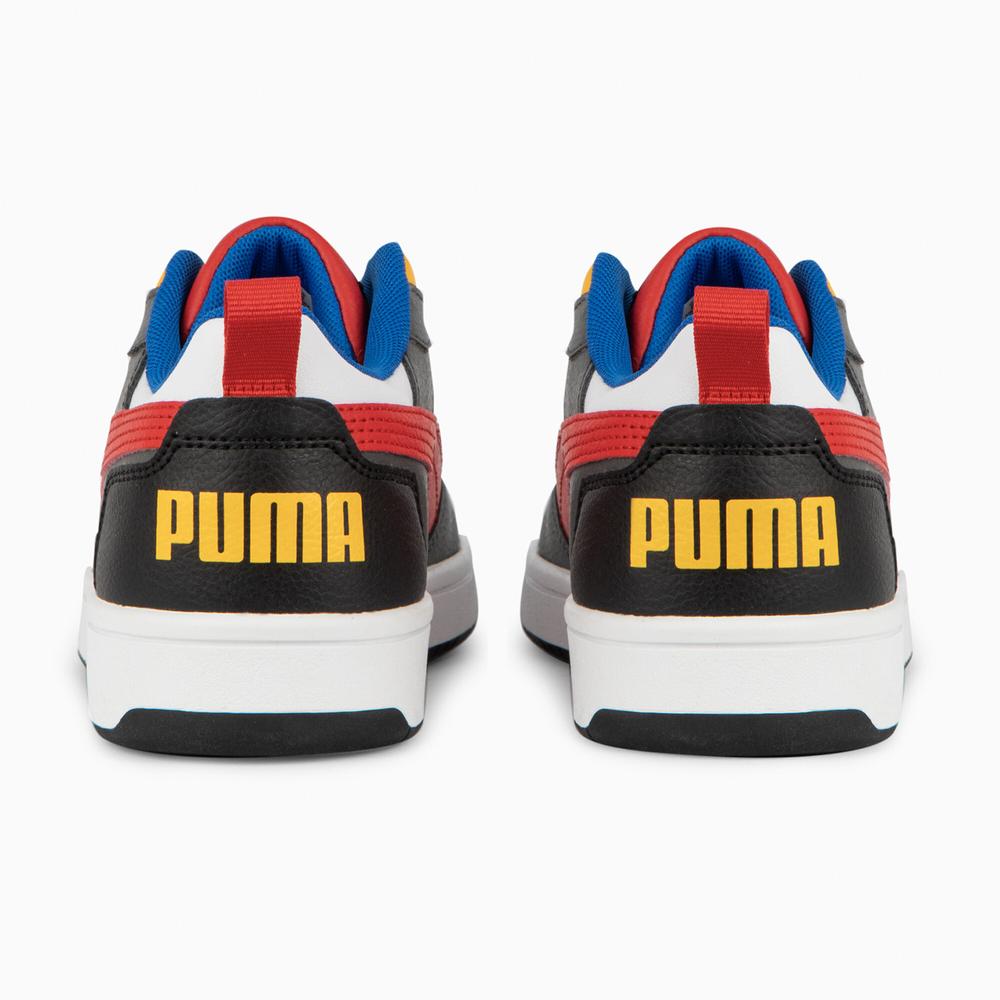 Foto 5 pulgar | Tenis Puma Rebound V6 Para Niños Negro