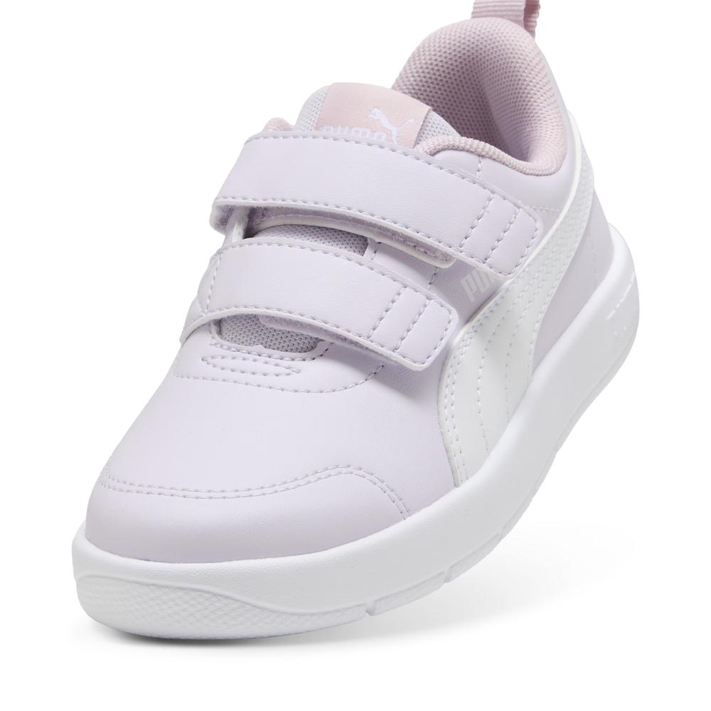 Foto 5 pulgar | Tenis Puma Courtflex V3 Para Niño Lila