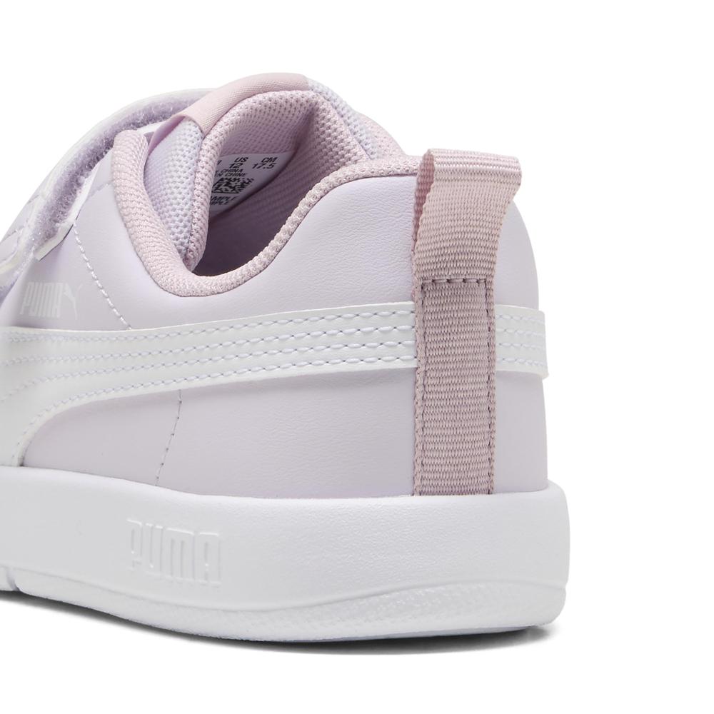 Foto 6 pulgar | Tenis Puma Courtflex V3 Para Niño Lila