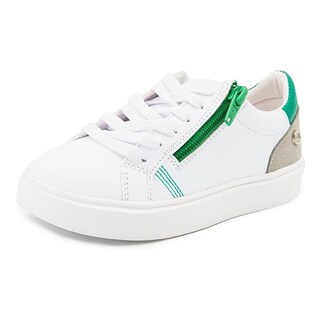 Foto 2 | Tenis Casual Juvenil Agujeta Karsten Blanco/verde 18-24 Blanco