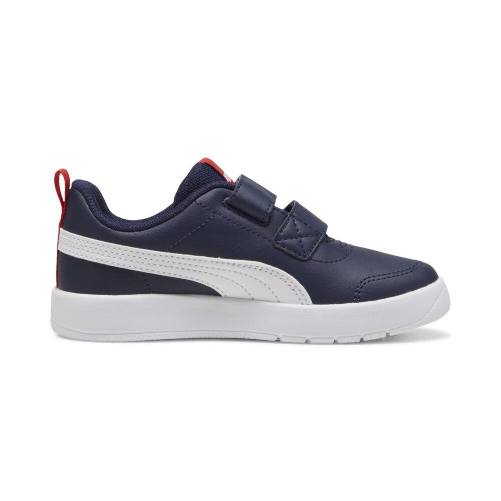 Foto 3 pulgar | Tenis Puma Courtflex V3 Para Niño Azul Marino