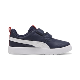 Foto 2 | Tenis Puma Courtflex V3 Para Niño Azul Marino