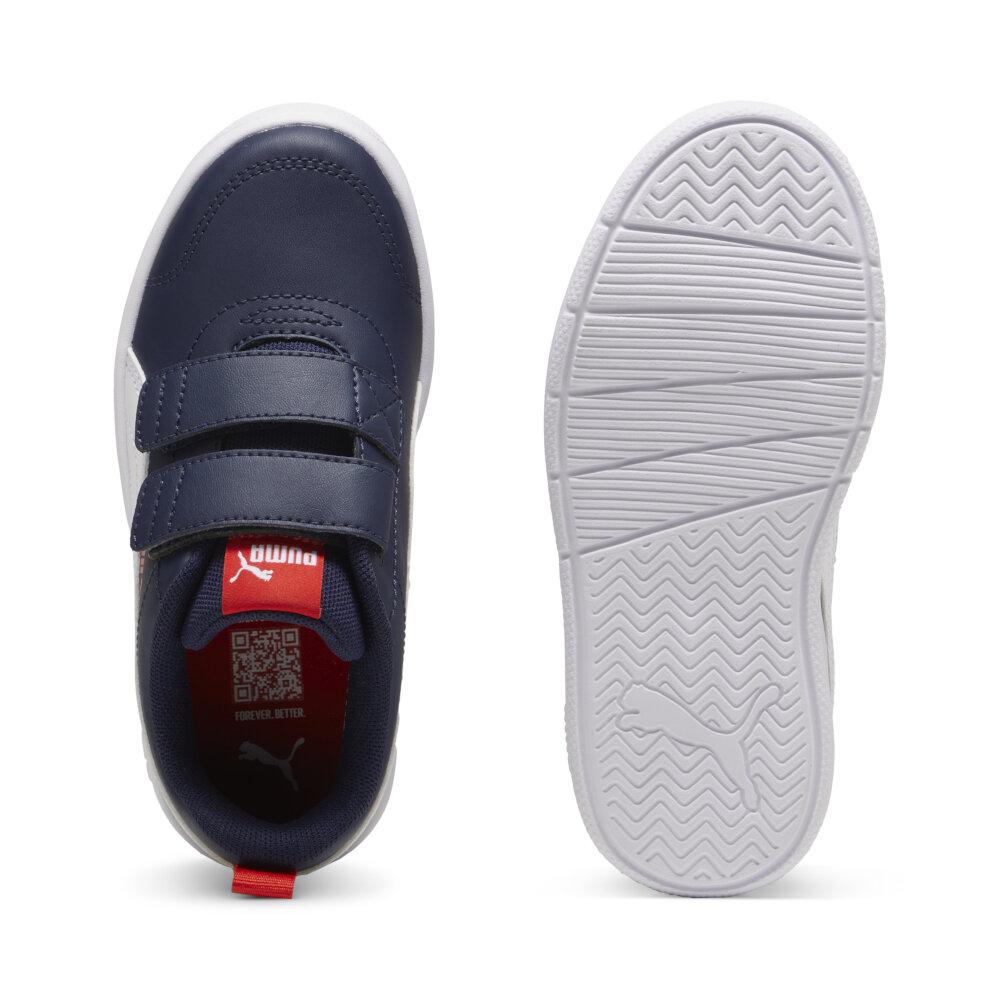 Foto 6 pulgar | Tenis Puma Courtflex V3 Para Niño Azul Marino