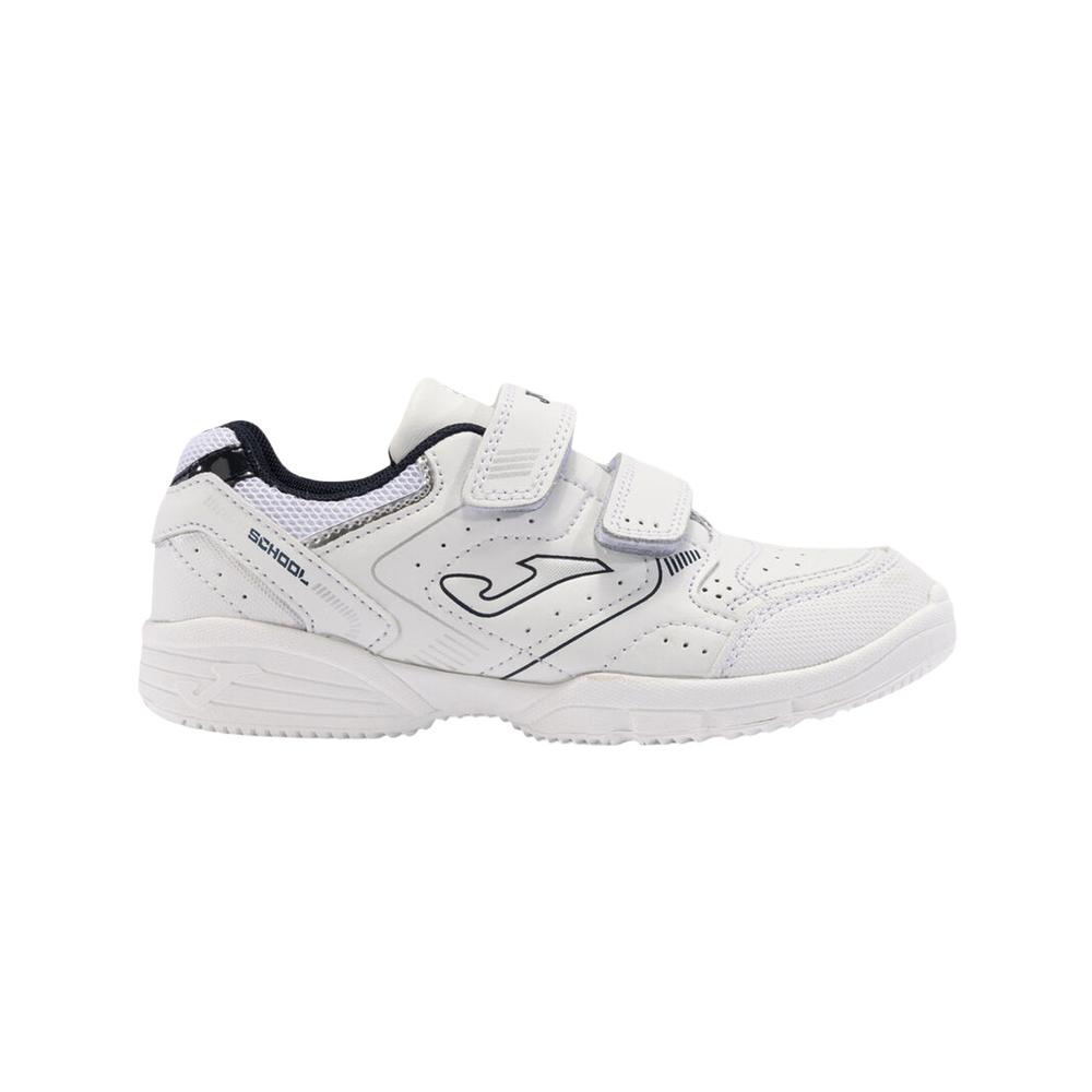 Foto 2 pulgar | Tenis Joma Para Niño Cómodos Ultra Ligeros Color Blanco Blanco