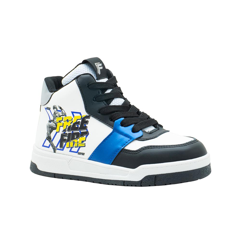 Foto 1 | Tenis Yuyin Free Fire Ajuste Contactel Color Negro Negro