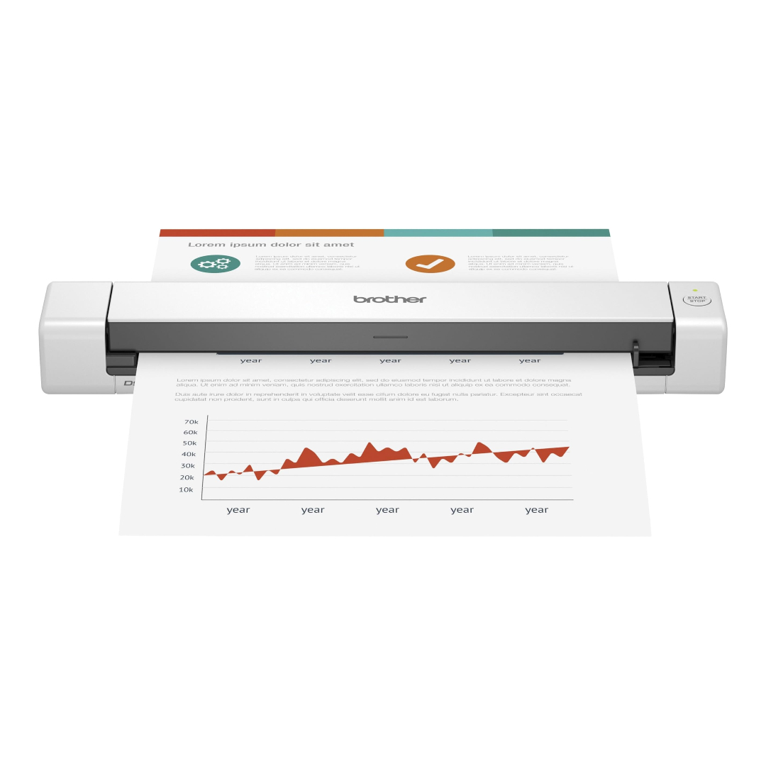 Foto 1 | Escáner Portátil Brother Ds640 15 Ppm Usb Blanco