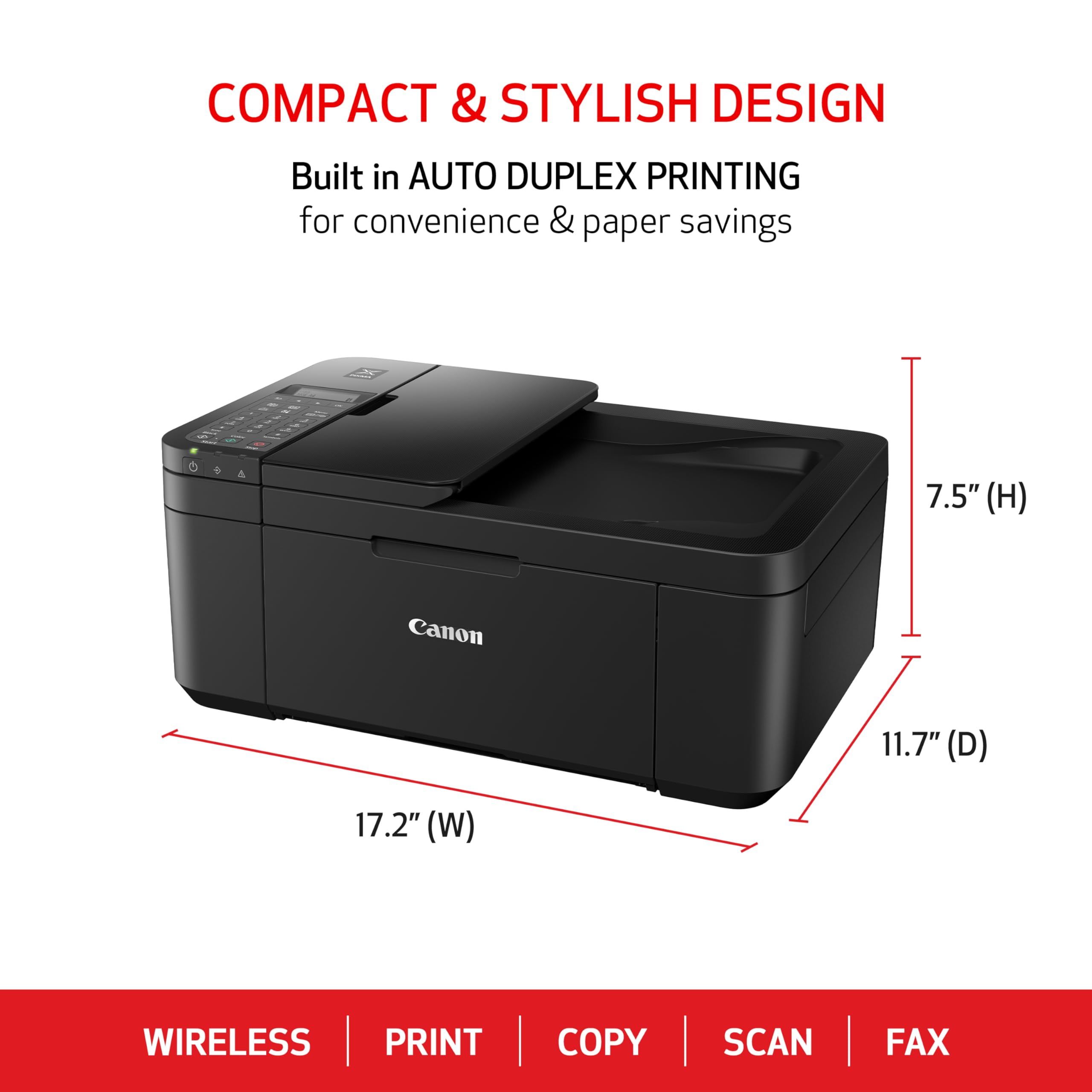 Foto 3 pulgar | Impresora Canon Pixma Tr4720 Multifunción Inalámbrica con Fax Negra - Venta Internacional