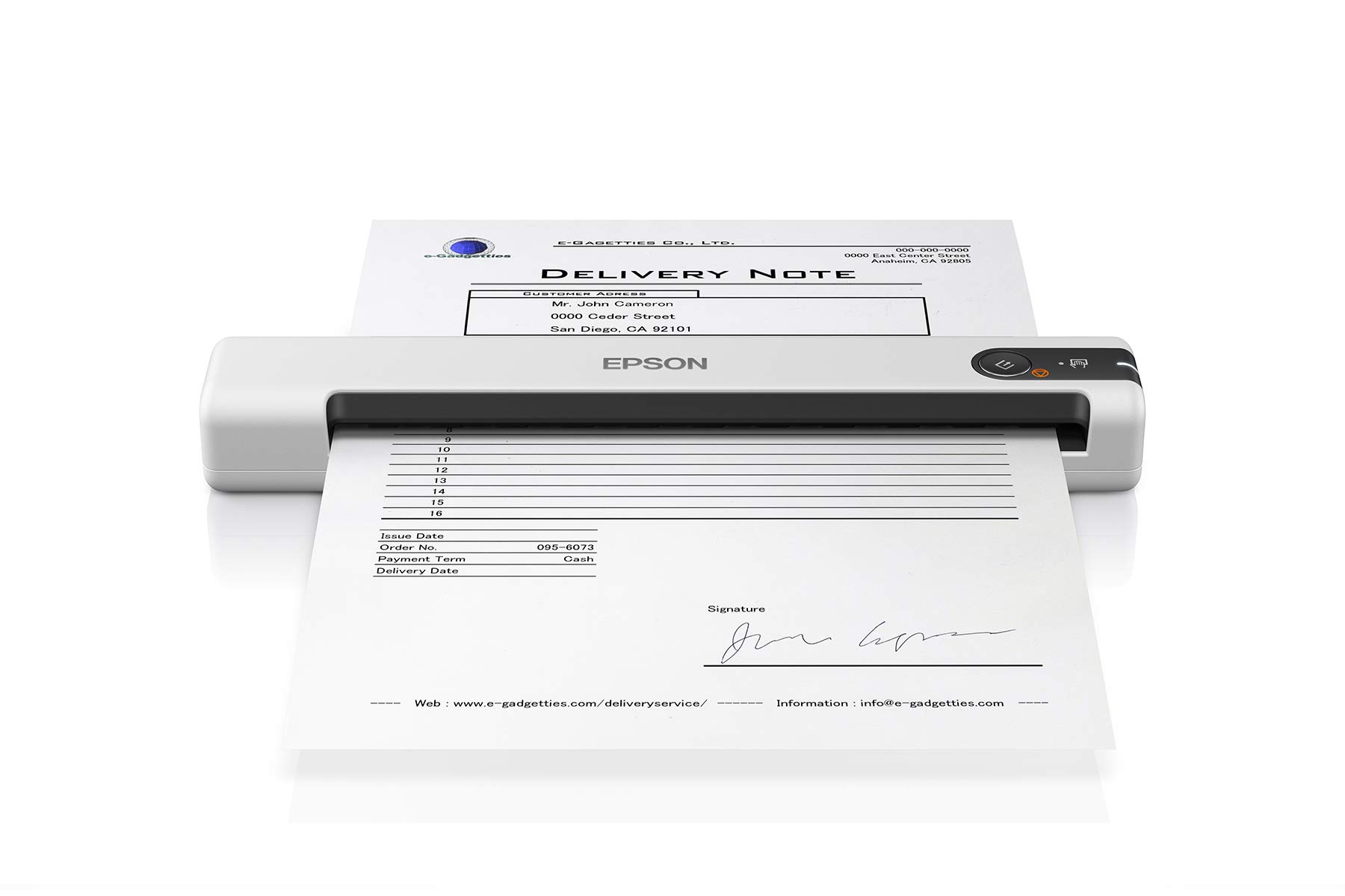 Foto 2 pulgar | Escáner de Documentos Epson DS-70 Mobile con OCR - Venta Internacional