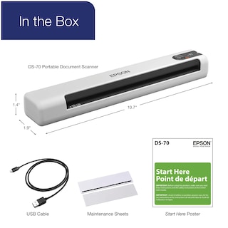 Foto 2 | Escáner de Documentos Epson DS-70 Mobile con OCR - Venta Internacional
