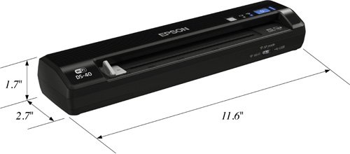 Foto 4 pulgar | Escáner De Documentos Epson Workforce Ds-40 Inalámbrico Portátil - Venta Internacional.