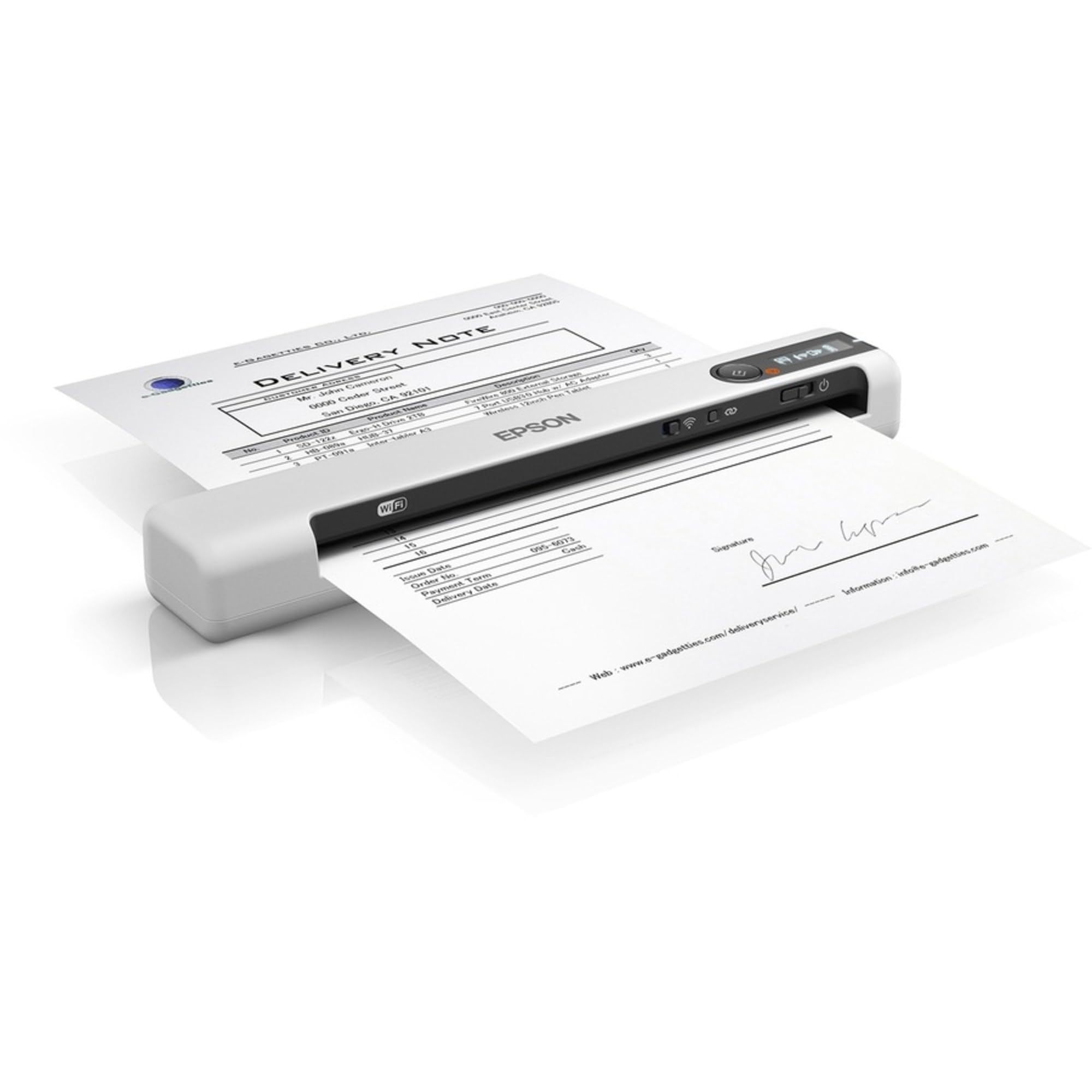 Foto 8 pulgar | Escáner De Documentos Portátil Inalámbrico Con Alimentación De Hojas Epson Ds-80w - Venta Internacional.