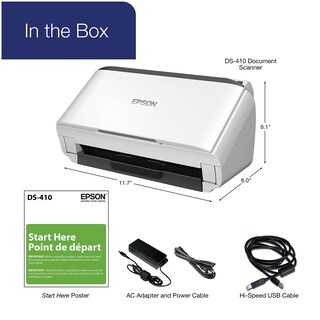 Foto 3 | Escáner De Documentos Epson Ds-410 De Alta Calidad, 26 Ppm/52 Ipm - Venta Internacional.