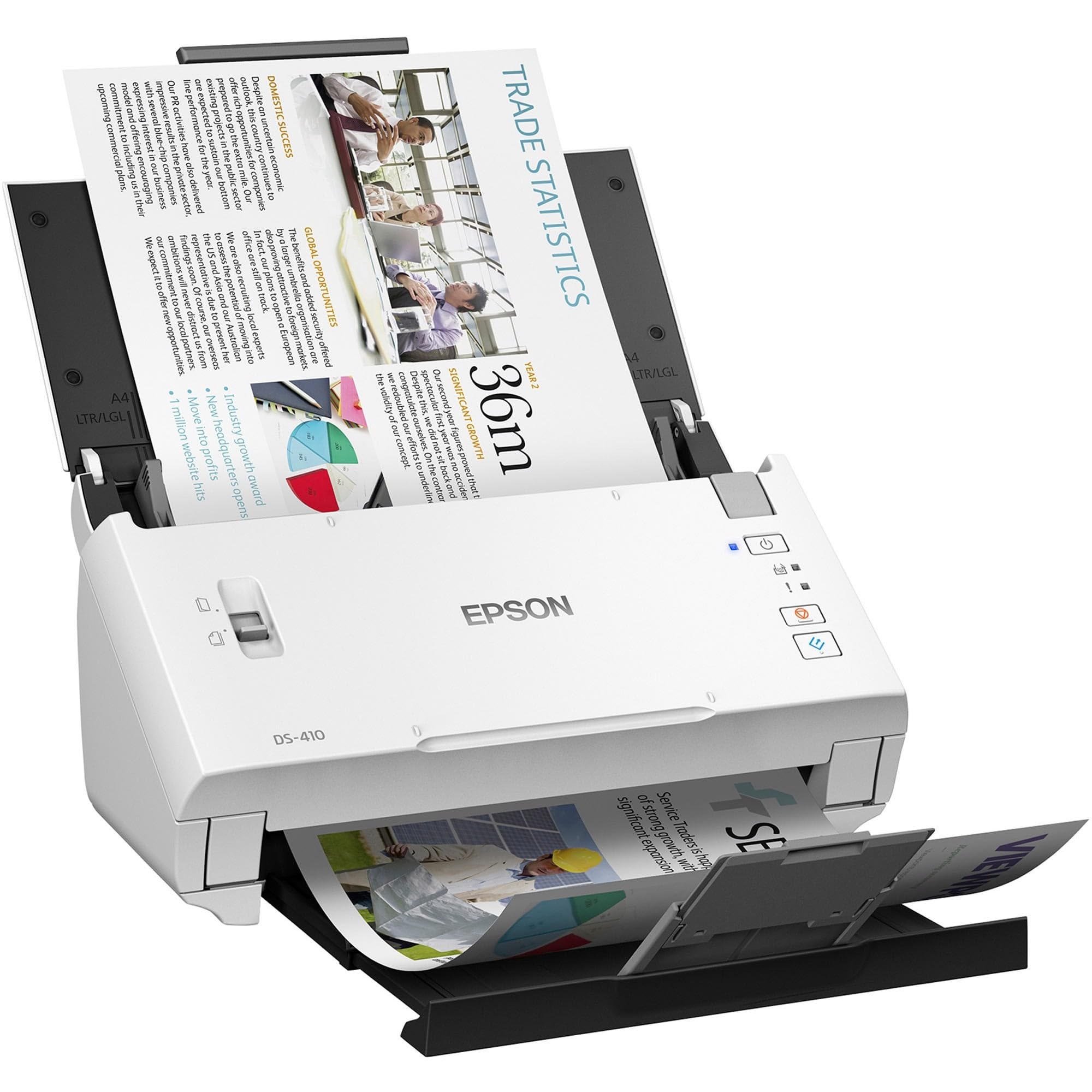 Foto 4 | Escáner De Documentos Epson Ds-410 De Alta Calidad, 26 Ppm/52 Ipm - Venta Internacional.