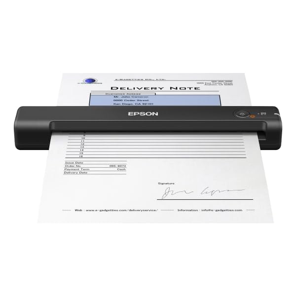 Foto 5 pulgar | Escáner De Recibos Móvil Epson Workforce Es-55r Con Software - Venta Internacional.
