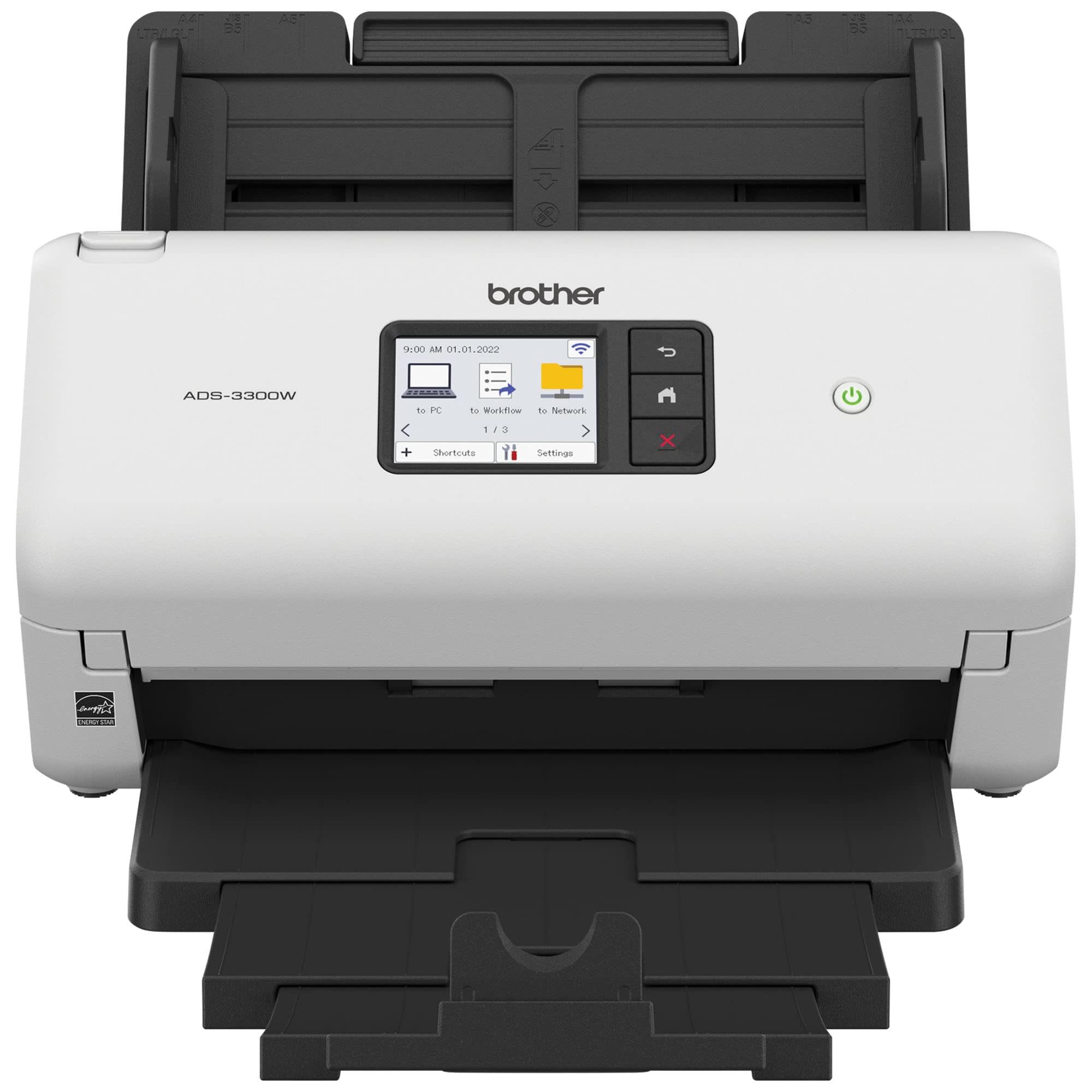 Foto 1 | Escáner De Escritorio Brother Ads-3300w Inalámbrico 40 Ppm - Venta Internacional.