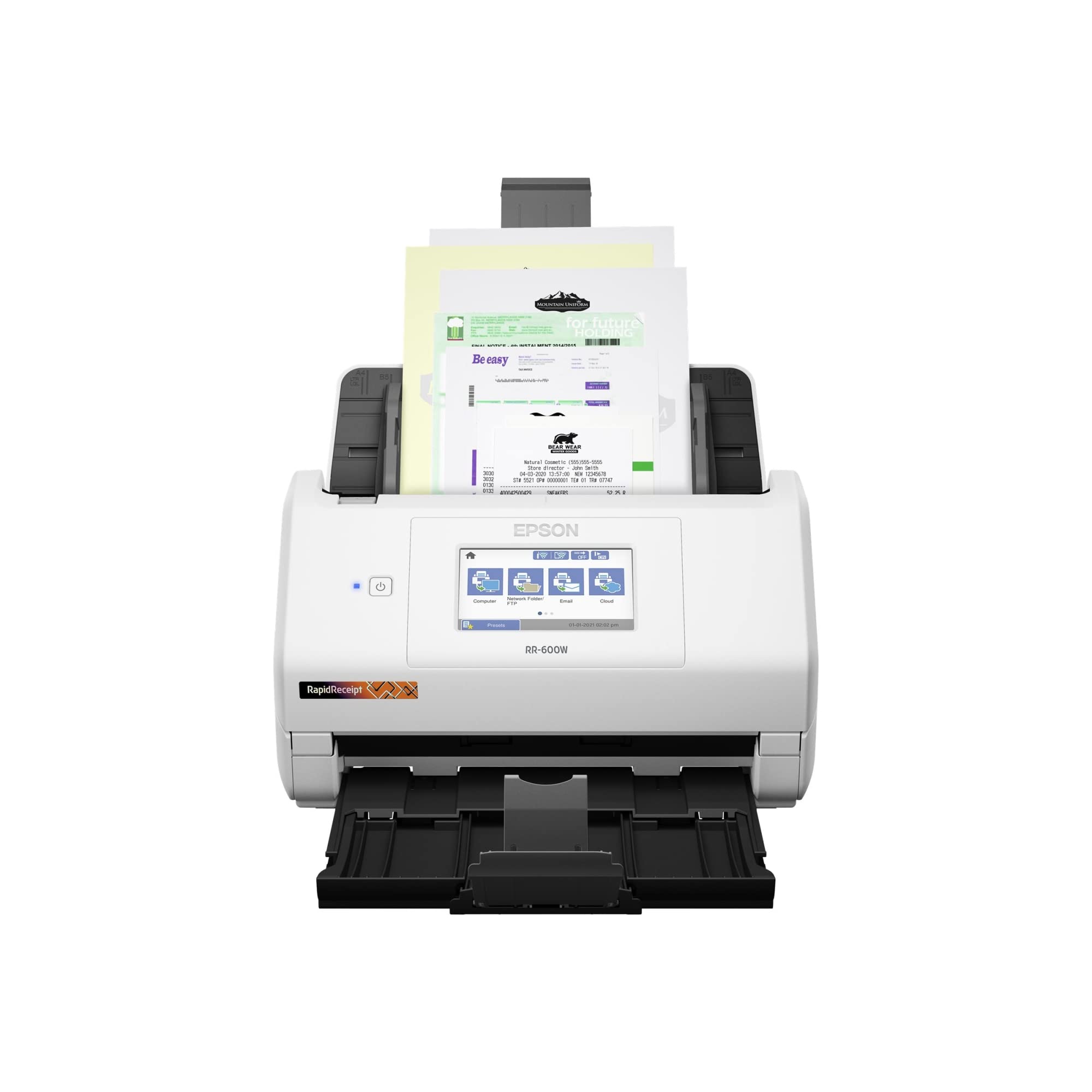 Foto 7 pulgar | Escáner Epson Rapidreceipt Rr-600w Inalámbrico De Escritorio En Color - Venta Internacional.