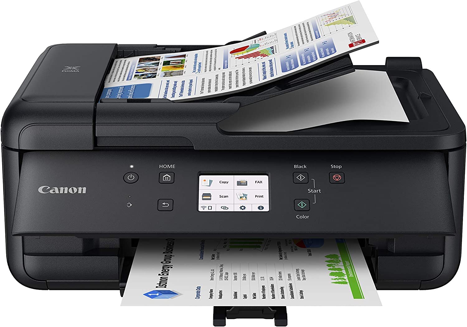 Foto 1 | Impresora Canon Pixma Tr7620a Inalámbrica Multifunción Negra - Venta Internacional.