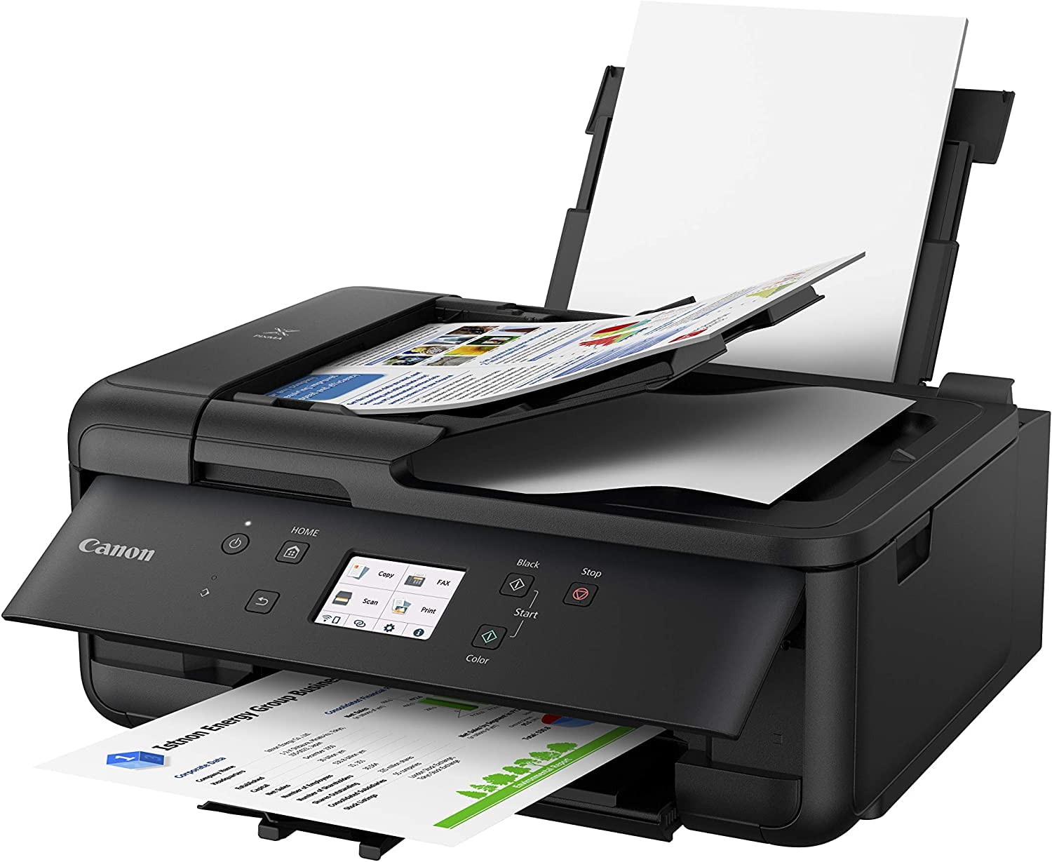 Foto 2 | Impresora Canon Pixma Tr7620a Inalámbrica Multifunción Negra - Venta Internacional.