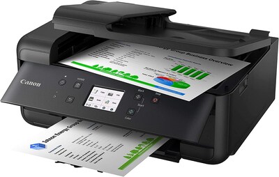 Foto 3 | Impresora Canon Pixma Tr7620a Inalámbrica Multifunción Negra - Venta Internacional.