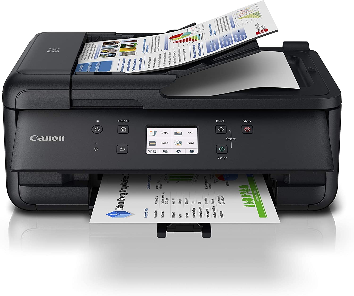 Foto 4 | Impresora Canon Pixma Tr7620a Inalámbrica Multifunción Negra - Venta Internacional.