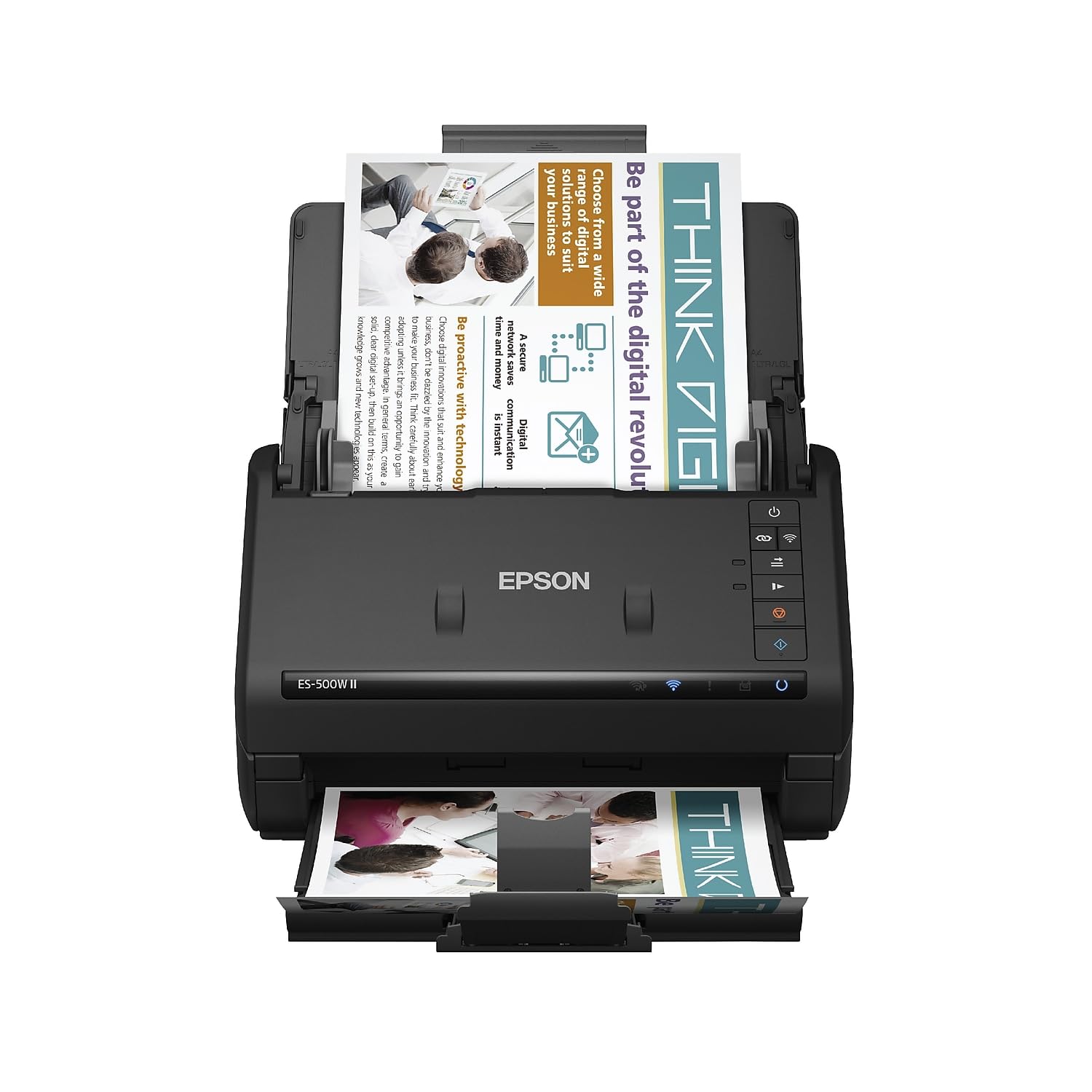 Foto 2 pulgar | Escáner De Documentos Epson Workforce Es-500w Ii Inalámbrico A Color - Venta Internacional.