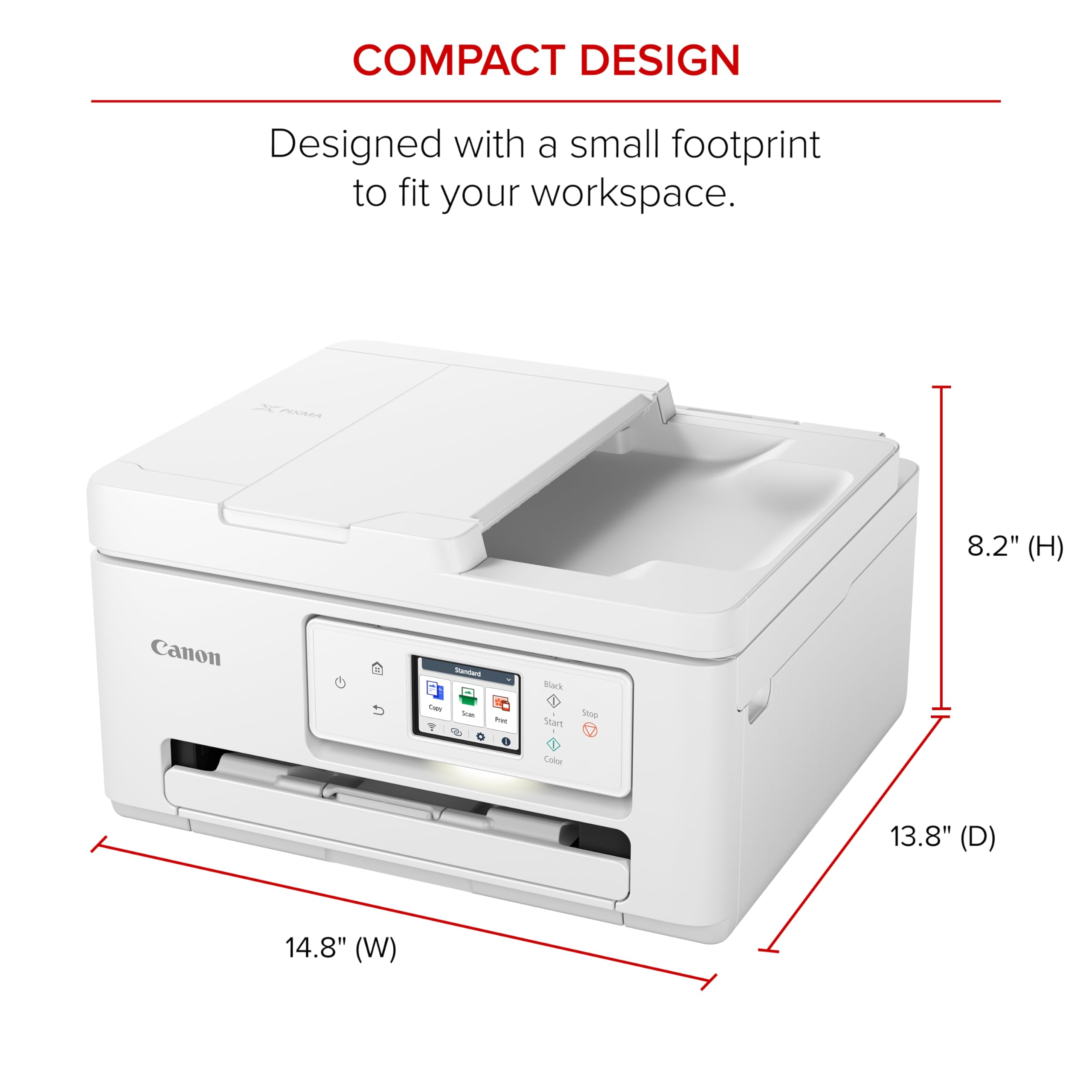 Foto 5 | Impresora Multifunción Doméstica Inalámbrica Canon Pixma Tr7820 - Venta Internacional.