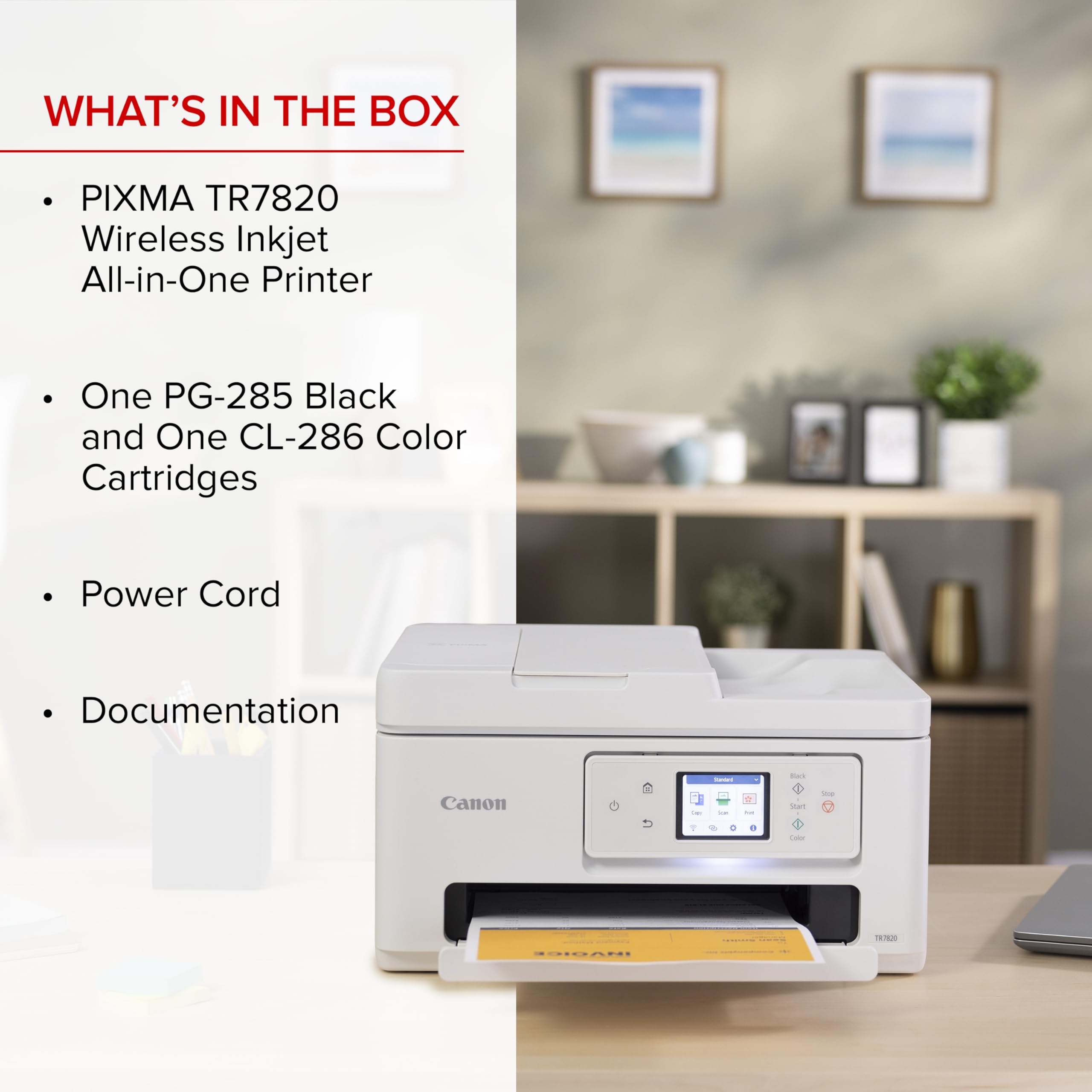 Foto 7 pulgar | Impresora Multifunción Doméstica Inalámbrica Canon Pixma Tr7820 - Venta Internacional.