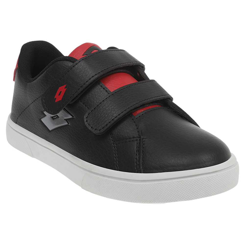 Tenis Infantil Lotto Megan Para Niño Color Negro