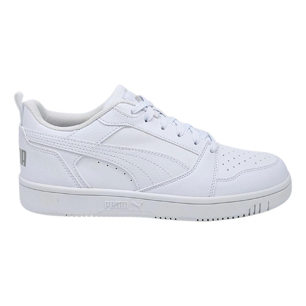 Tenis Puma Rebound V6 Lo Jr 393833 Blancos