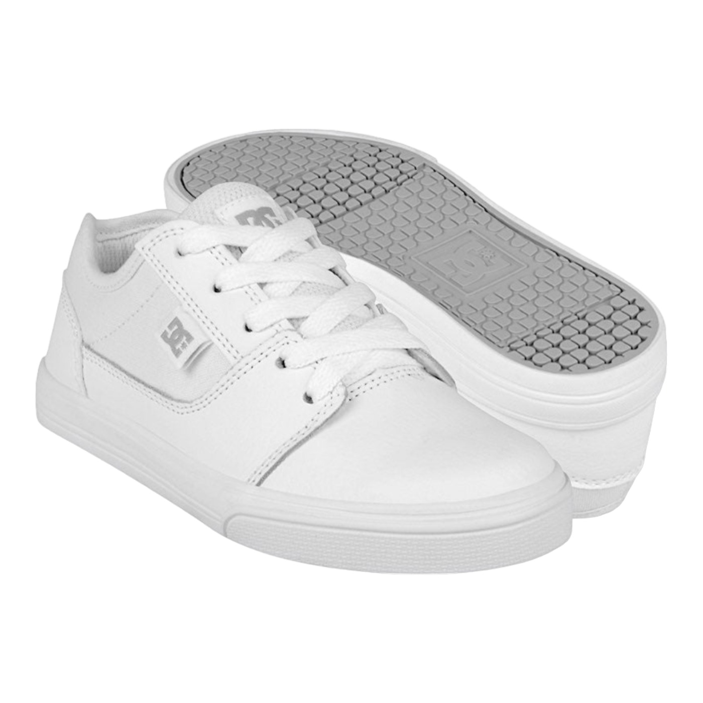 Tenis DC Shoes Tonik Blancos para Niño
